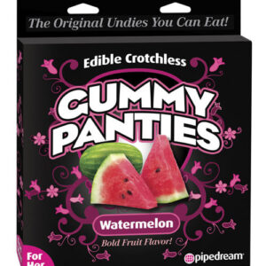 Edible Crotchless Gummy Panty - Watermelon