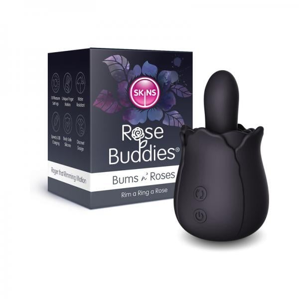 Skins Rose Buddies Bum N Roses Black - Image 2